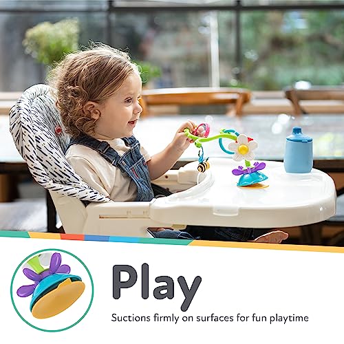Nuby Buzzy Blossoms Suction Toy for High Chair & On-the-Go Play