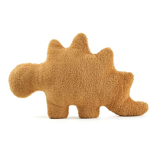 NXCHIZS Dino Nugget Pillow Plush - Funny Chicken Nugget Plushie for Kids Room Decor and Birthday Gifts