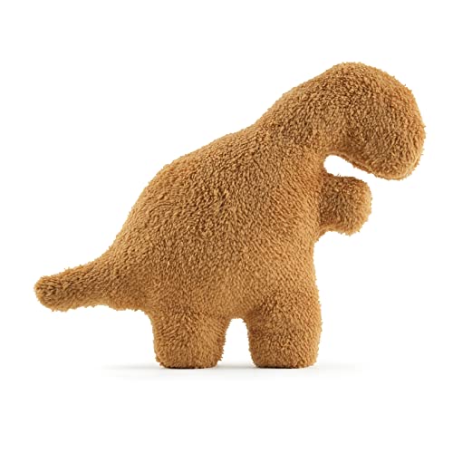 NXCHIZS Dino Nugget Pillow Plush – Funny Chicken Nugget Dinosaur Throw Pillow for Kids Room Decor