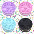 OCBTOW 4 Pack Taba Cookie Squeeze Toys – Soft TPR Stress Relief Fidget Toys for Kids and Adults, Party Favors