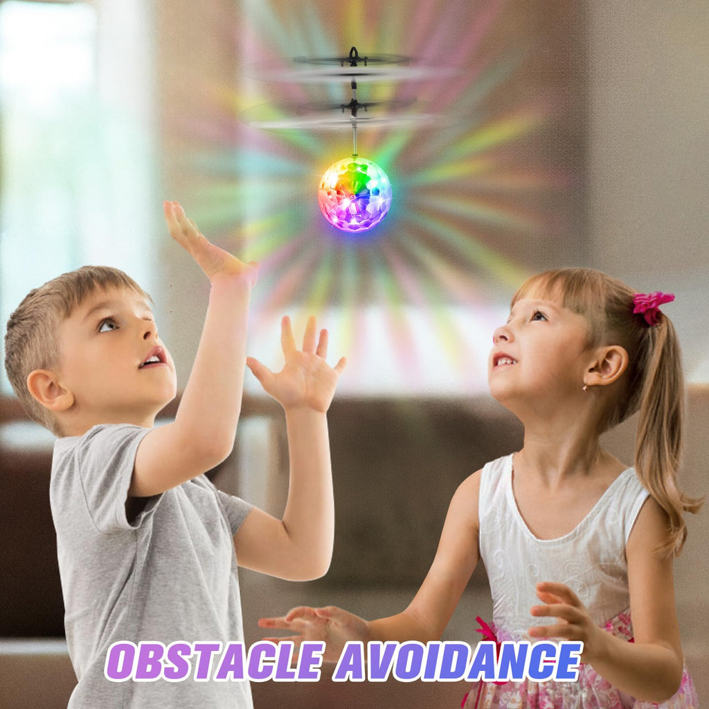 Ocditikl Flying Orb Ball – Hand-Controlled, Rechargeable, with LED Lights, for Kids Ages 6+
