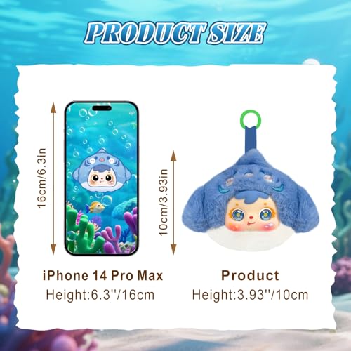 Ocean Mobilization Series Plush Doll Blind Box – 7 Random Styles, Scented Collectible Toy by VoyaBliss