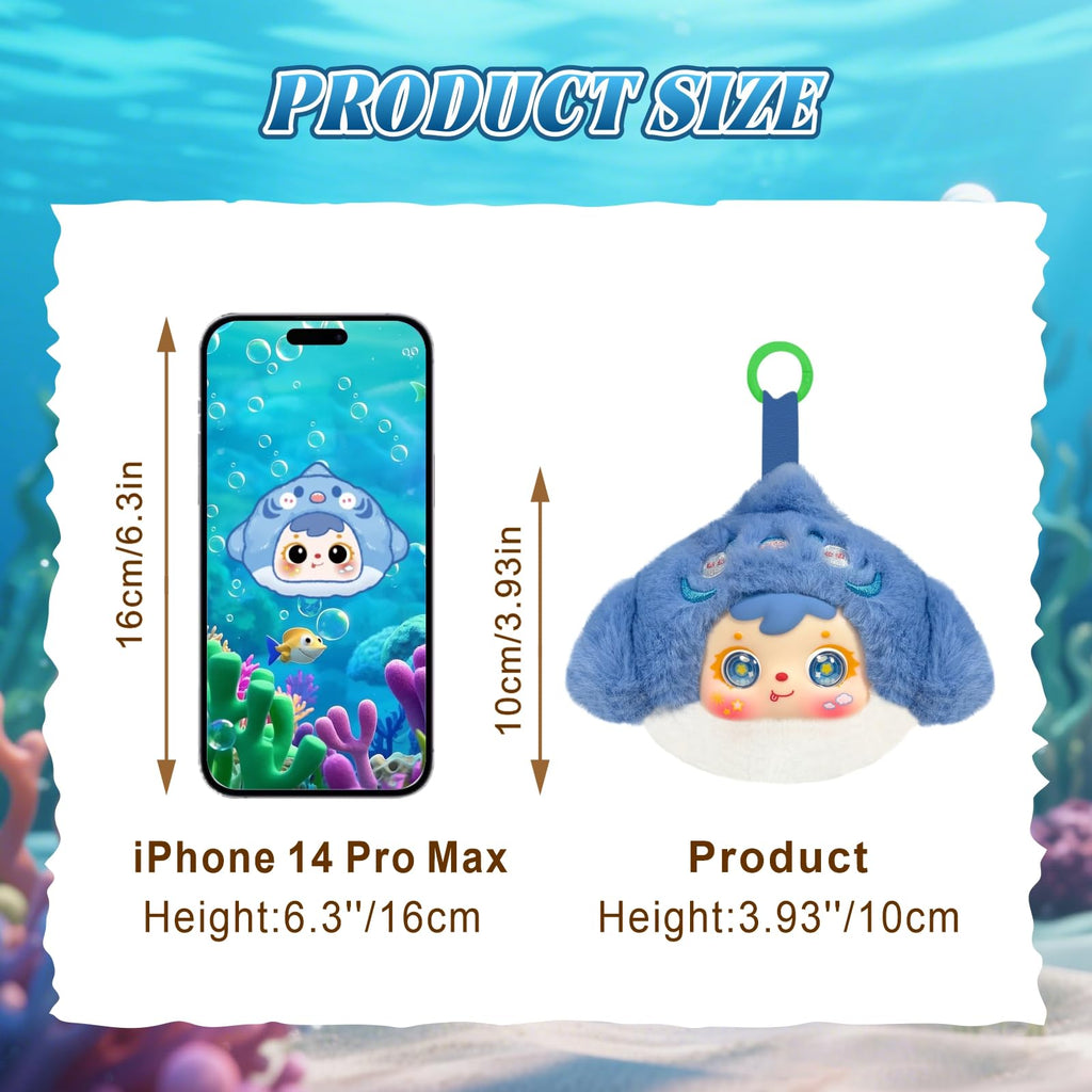 Ocean Mobilization Series Plush Doll Blind Box – 7 Random Styles, Scented Collectible Toy by VoyaBliss