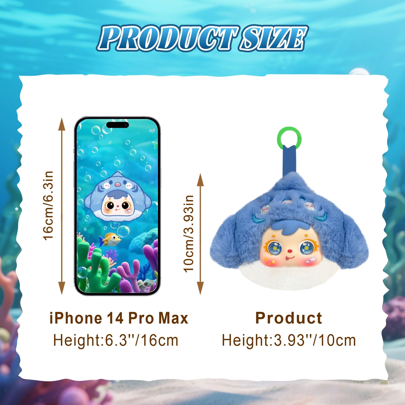 Ocean Mobilization Series Plush Doll Blind Box – 7 Random Styles, Scented Collectible Toy by VoyaBliss