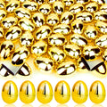 OCTERIC 36-Pack Shiny Golden Plastic Easter Eggs (2.3 inch) – Fillable Empty Eggs for Hunts, Baskets, and Party Favors
