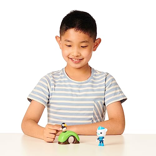 Octonauts Captain Barnacles Adventure Pack - Deluxe Figure with Puffin Rescue Mission