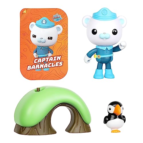 Octonauts Captain Barnacles Adventure Pack - Deluxe Figure with Puffin Rescue Mission