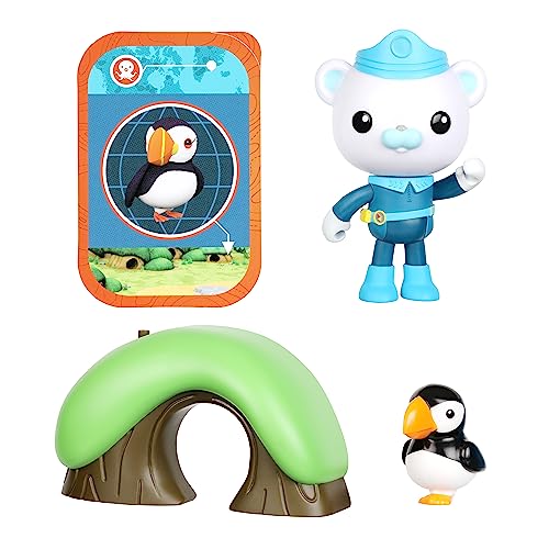 Octonauts Captain Barnacles Adventure Pack - Deluxe Figure with Puffin Rescue Mission