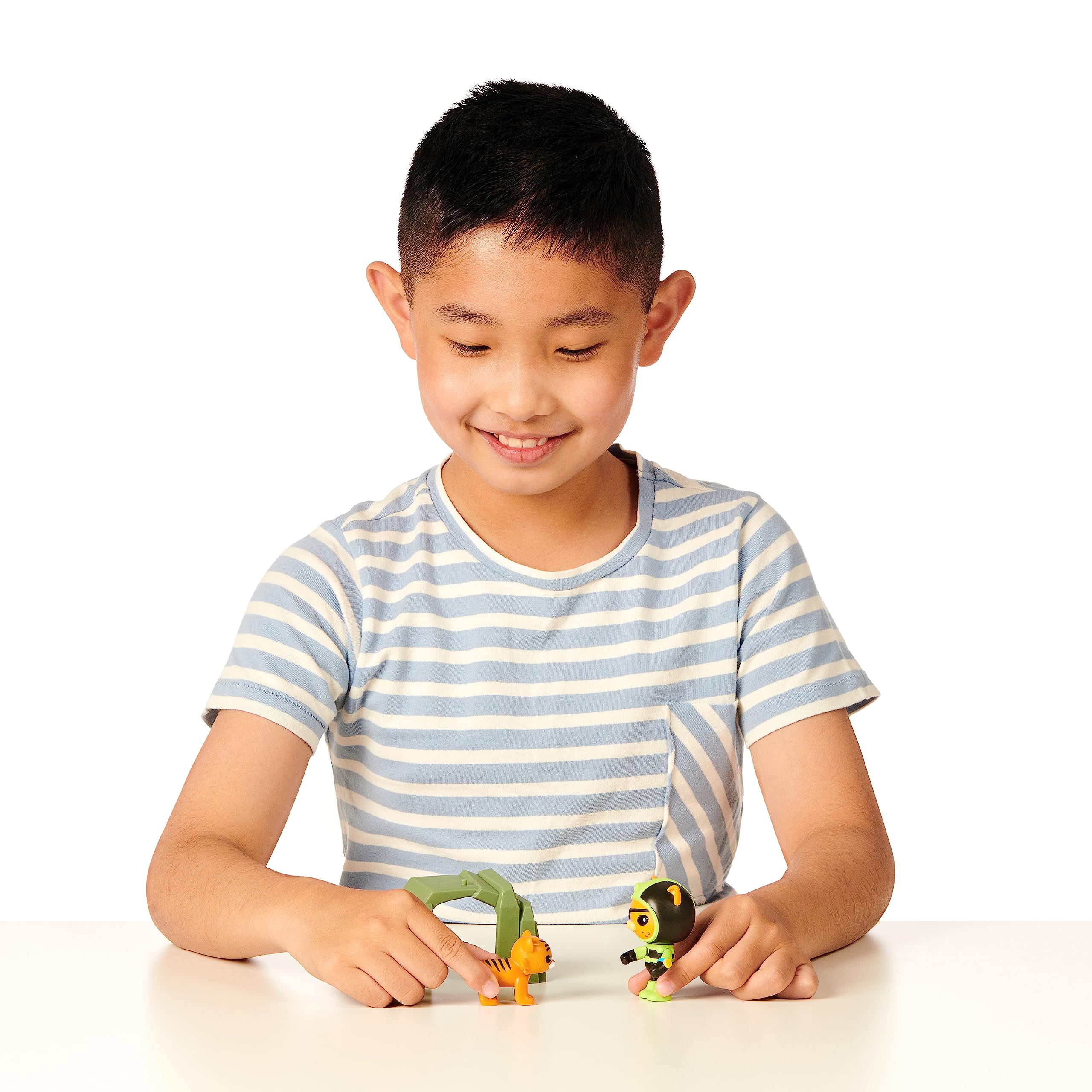 Octonauts Kwazii Adventure Pack - Cave Suit Figure with Tiger Rescue