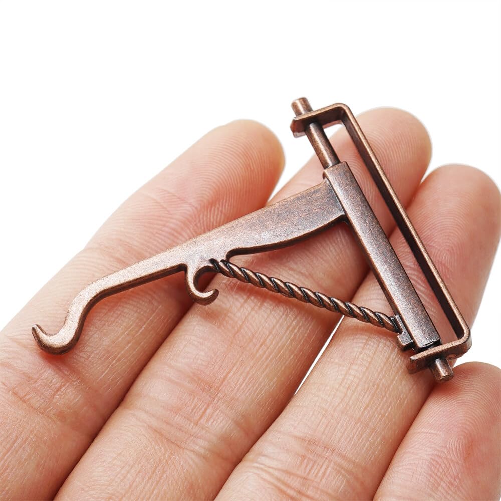Odoria 1/12 Miniature Hanging Plants with Hooks – 2 Pairs for Dollhouse Decor