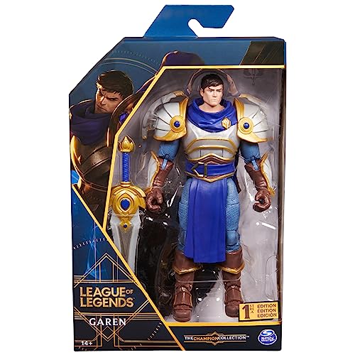 Official League of Legends Garen Action Figure – Over 6 Inches, 18 Articulation Points, Collector Grade