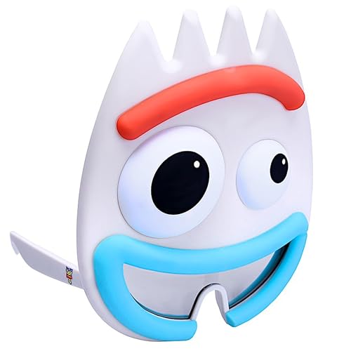 Official Sun-Staches Disney Toy Story Sunglasses – Woody, Buzz or Forky Costume Accessory