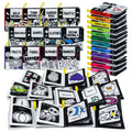 OKOOKO 12-Pack High Contrast Soft Baby Books – Crinkle Cloth Bath Books for Newborns and Infants