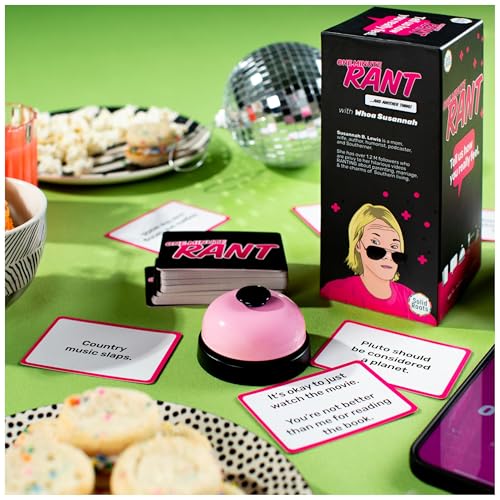 One Minute Rant: Hilarious Controversial Topic Card Game for Family Game Night – Spin Master