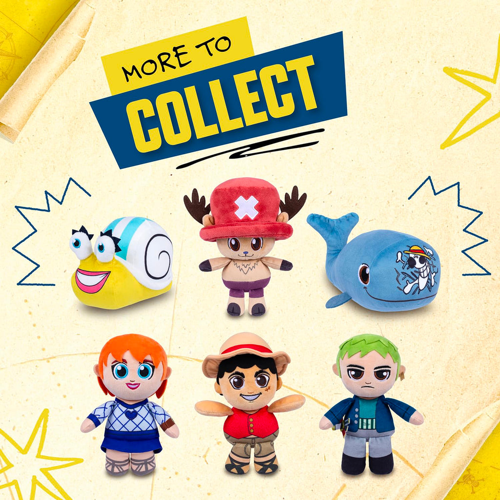 One Piece Chopper Plush – 8" (20 cm) Soft Cuddly Toy, Collectible Straw Hat Crew Member