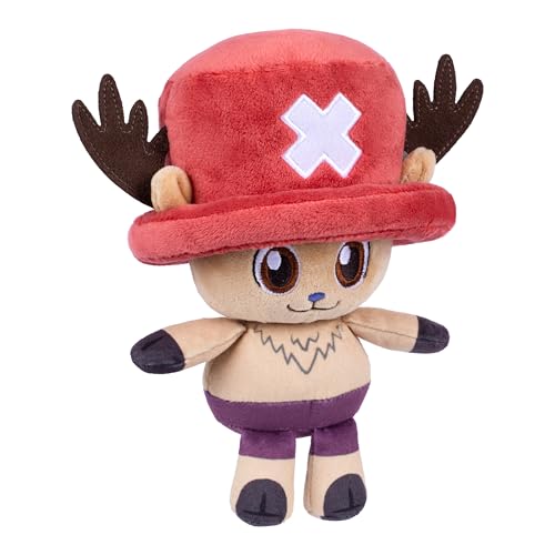 One Piece Chopper Plush – 8" (20 cm) Soft Cuddly Toy, Collectible Straw Hat Crew Member