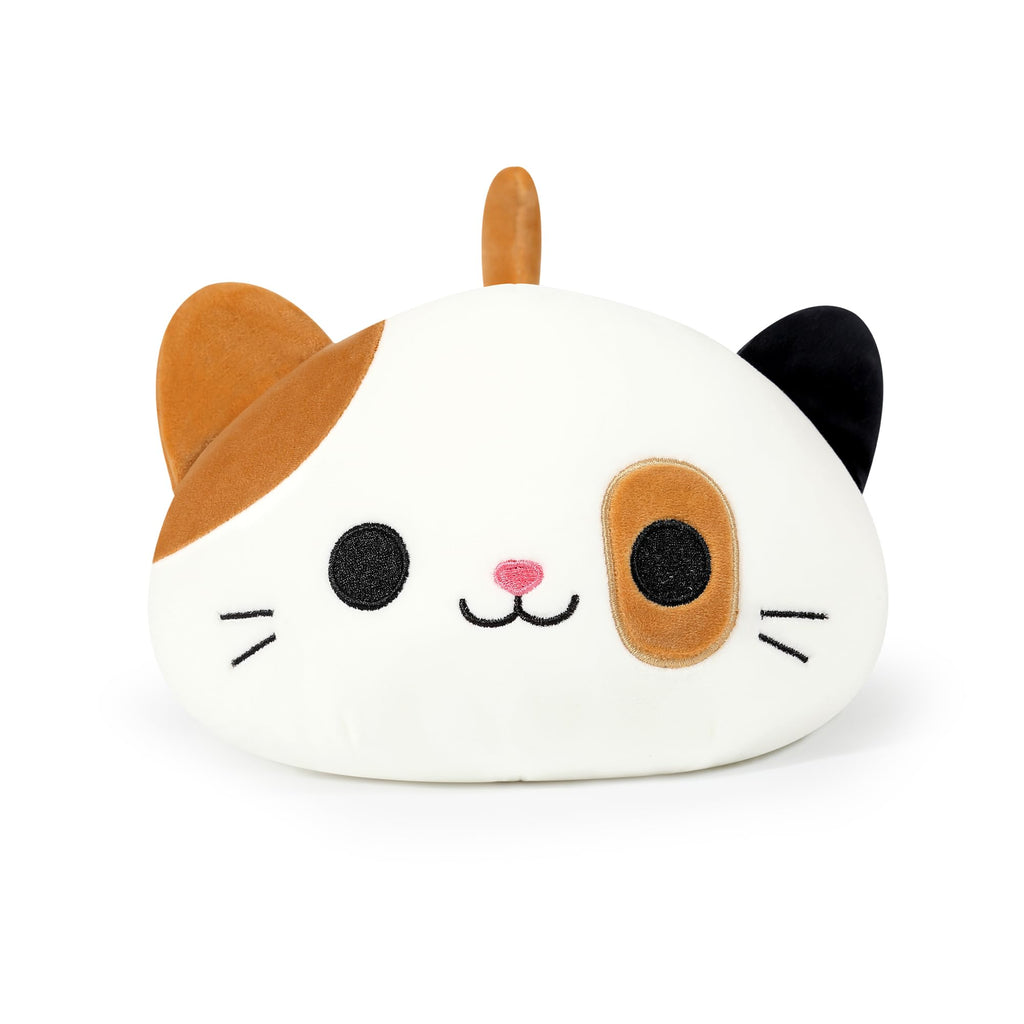 Onsoyours Calico Cat Plush Toy - 9" Soft Stuffed Kitten Pillow for Kids and Collectors