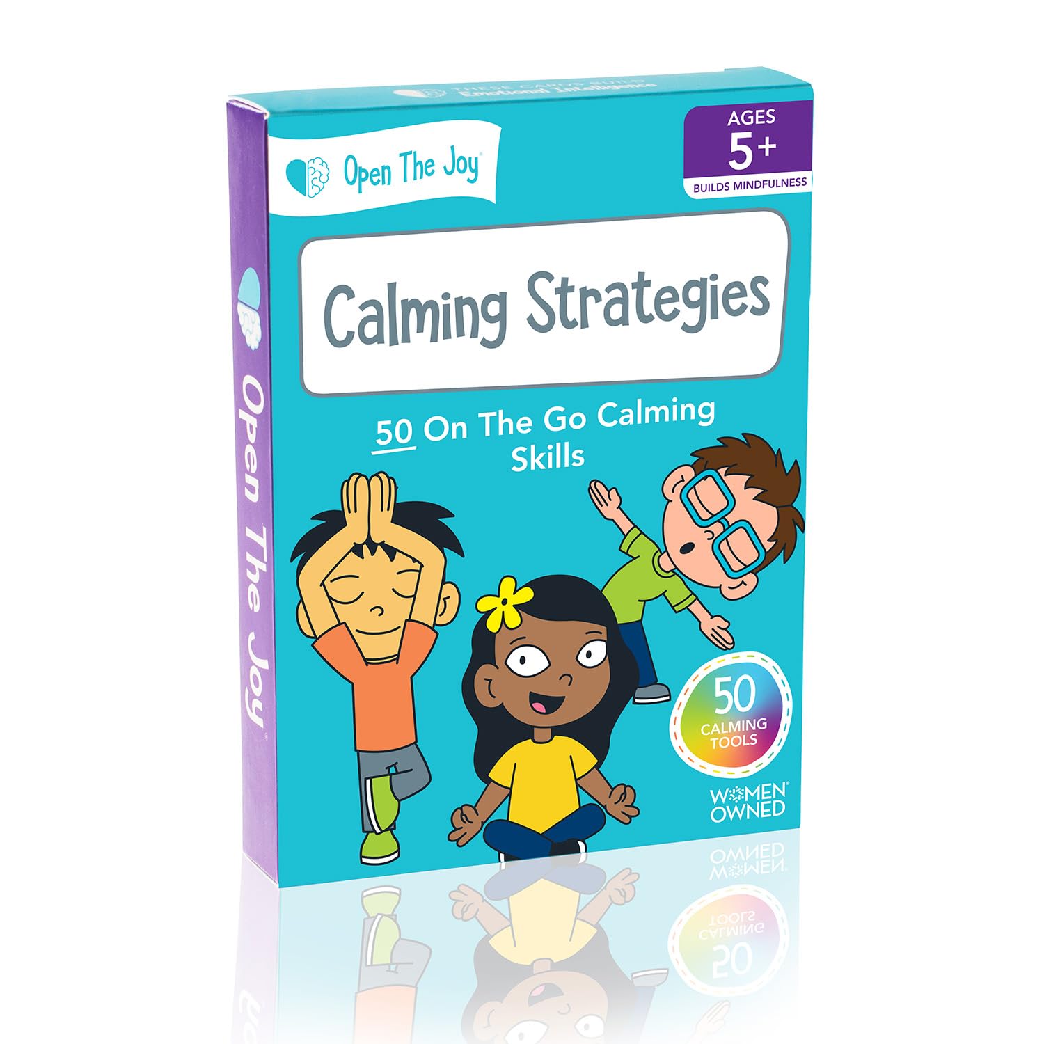 Open The Joy Calming Strategies Cards for Kids: 50+ Mindfulness & Emotional Regulation Activities