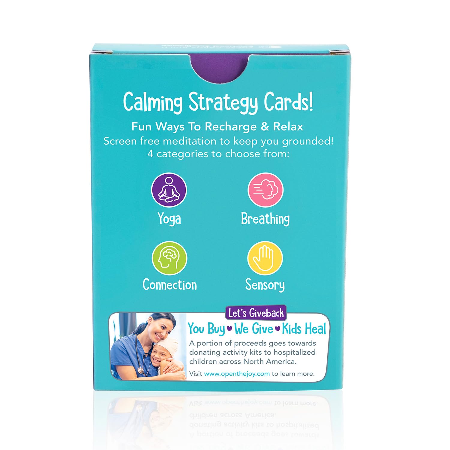 Open The Joy Calming Strategies Cards for Kids: 50+ Mindfulness & Emotional Regulation Activities
