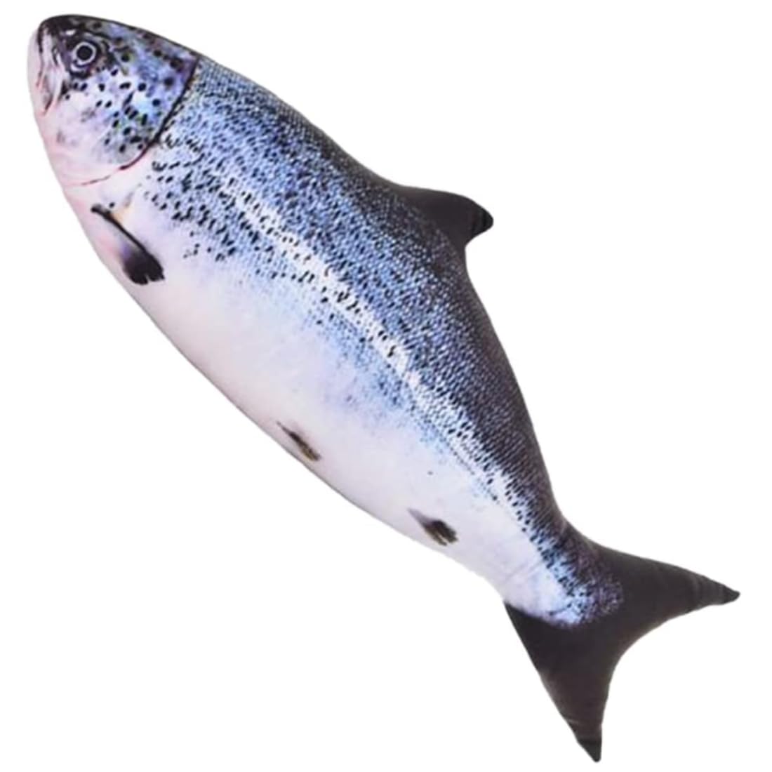 OPHRBU 24-Inch Simulation Fish Plush Pillow – Soft Stuffed Toy with Adjustable Filling