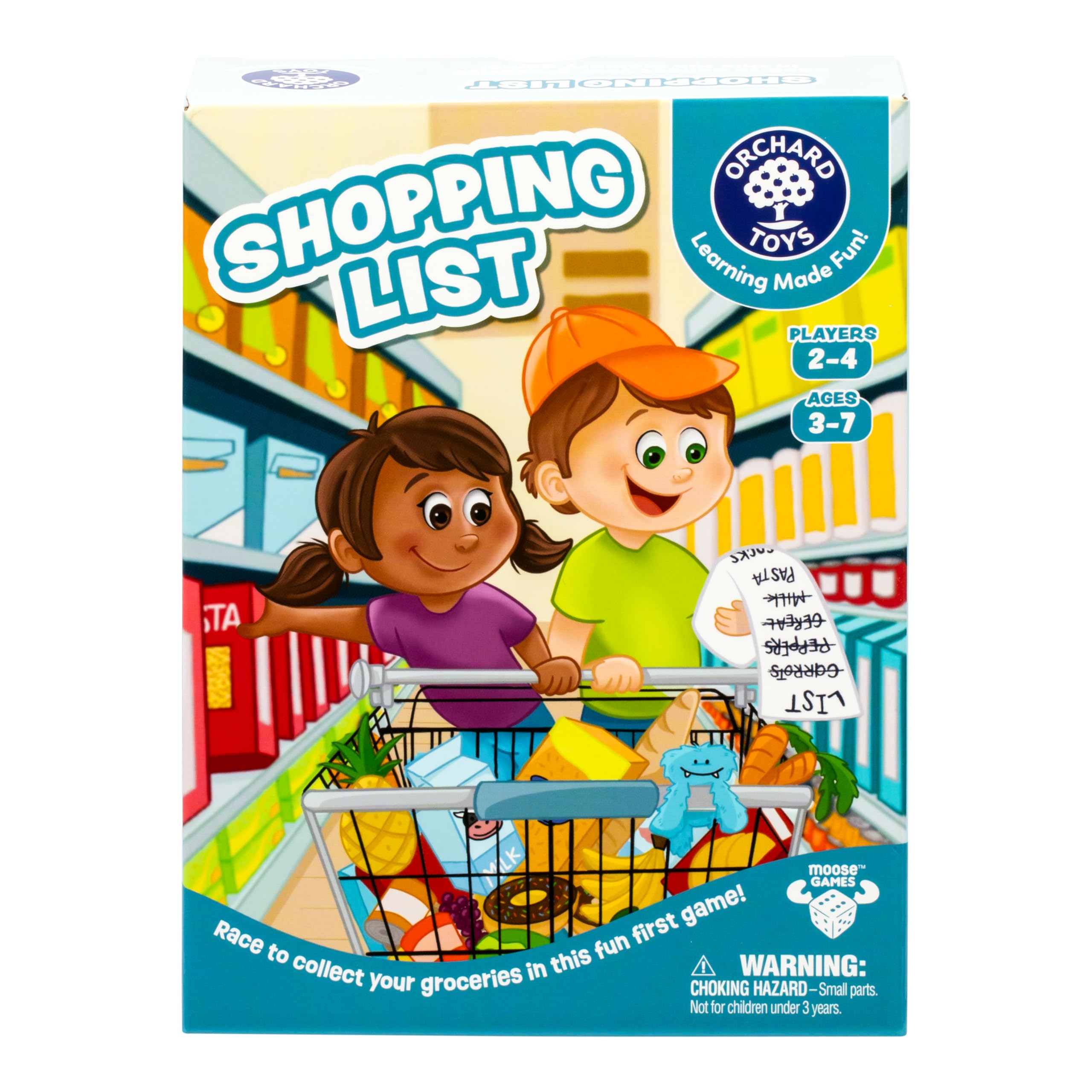 Orchard Toys Shopping List Memory Game - Updated Artwork for Ages 3-7