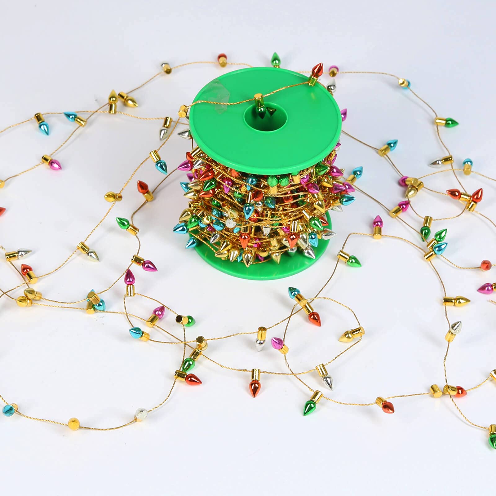 Orgrimmar 15m Miniature Fake Light String for Dollhouse Christmas Decor (Bright White)