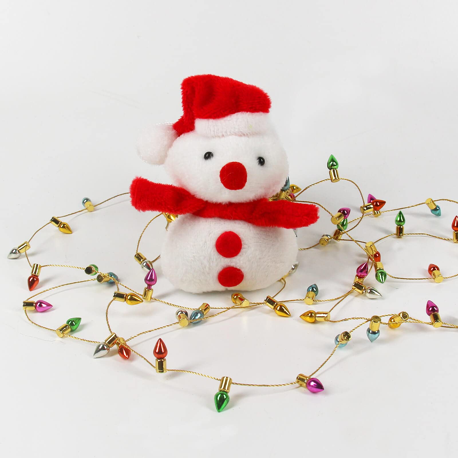 Orgrimmar 15m Miniature Fake Light String for Dollhouse Christmas Decor (Bright White)