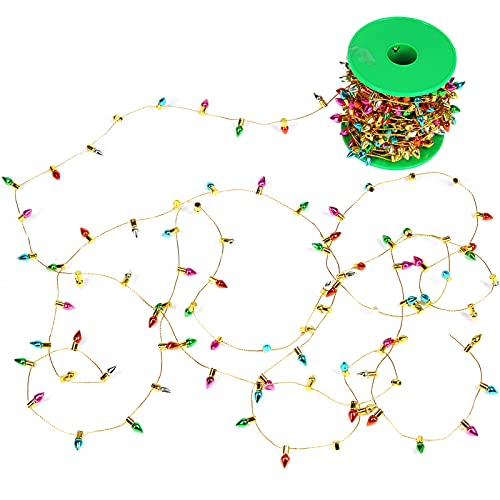 Orgrimmar 15m Miniature Fake Light String for Dollhouse Christmas Decor (Bright White)