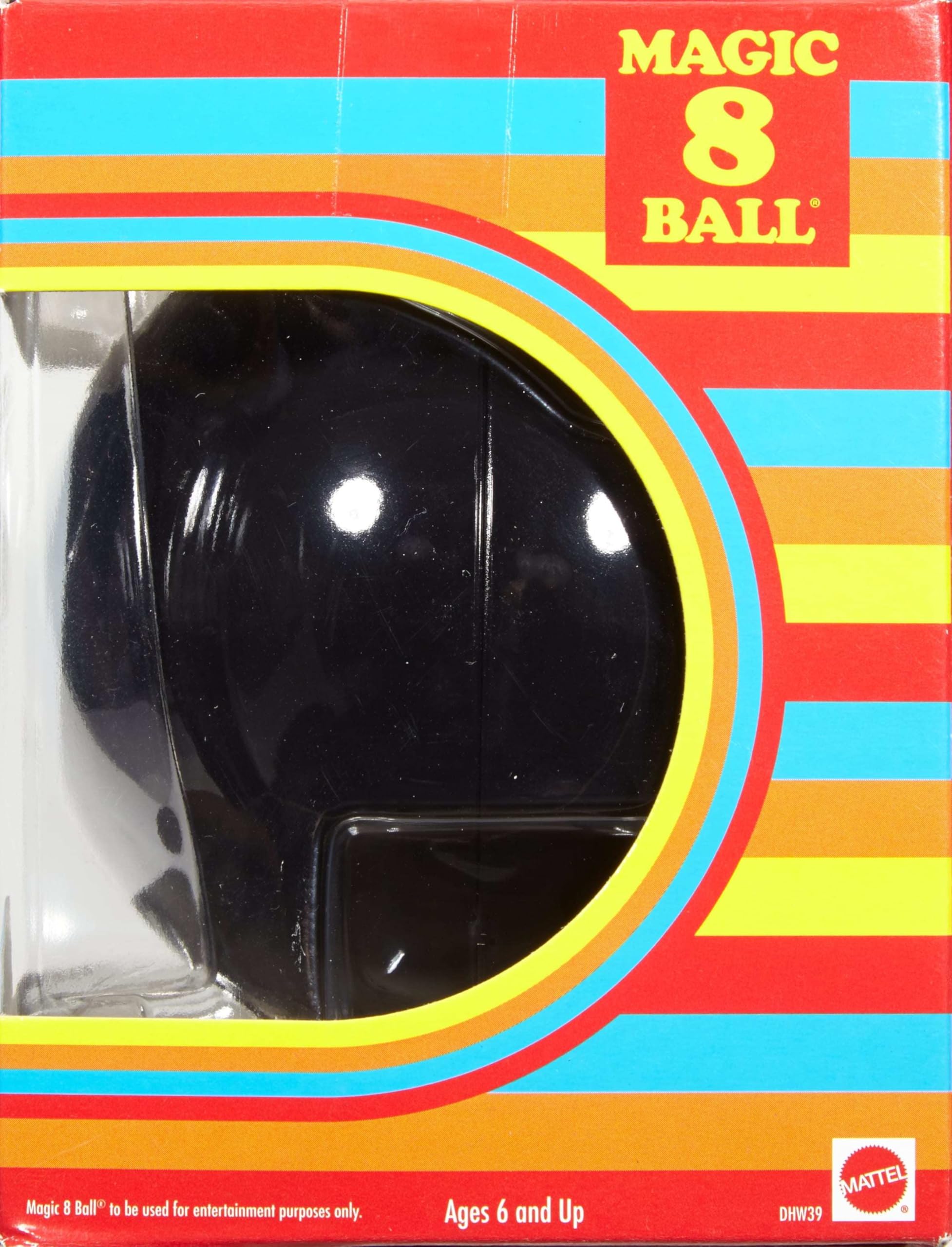 Original Magic 8 Ball Fortune-Telling Toy – Retro Design, Amazon Exclusive