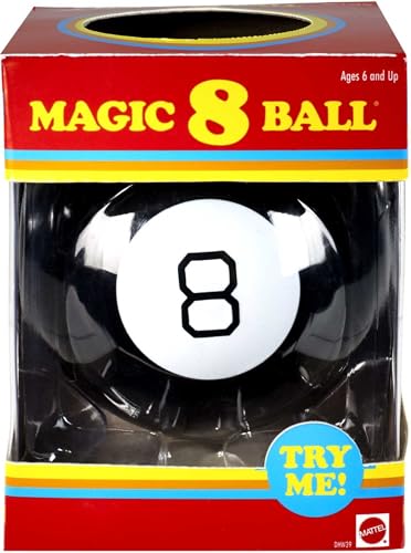 Original Magic 8 Ball Fortune-Telling Toy – Retro Design, Amazon Exclusive