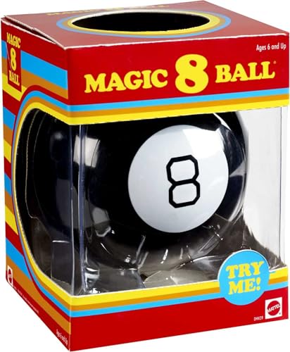 Original Magic 8 Ball Fortune-Telling Toy – Retro Design, Amazon Exclusive