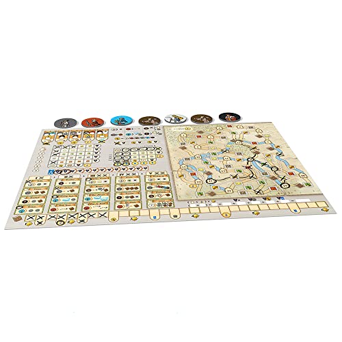 Orleans: Joan of Arc Draw & Write Board Game – Capstone Games, 1-5 Players, 45 Min