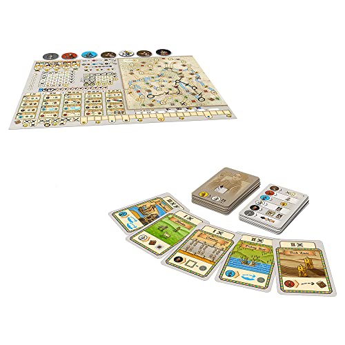 Orleans: Joan of Arc Draw & Write Board Game – Capstone Games, 1-5 Players, 45 Min