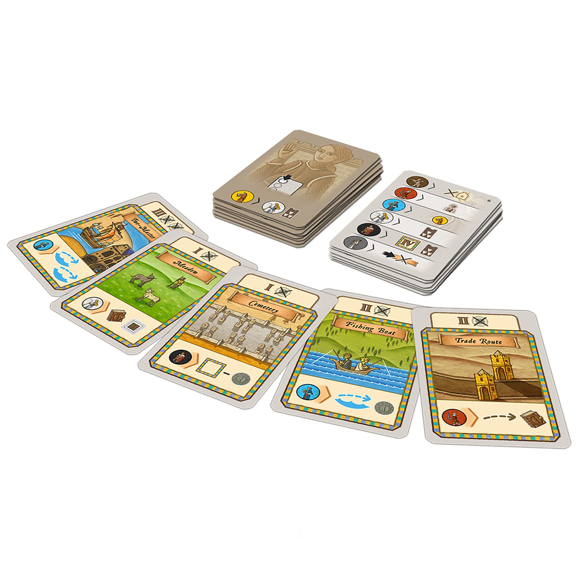 Orleans: Joan of Arc Draw & Write Board Game – Capstone Games, 1-5 Players, 45 Min