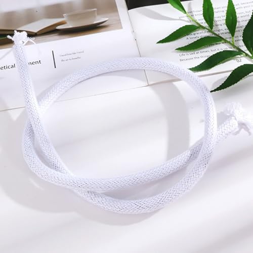 Ovewibi Stiff Rope Magic Trick – Transform Flexible Rope to Rigid Stick for Stage Comedy & Party Magic (White)
