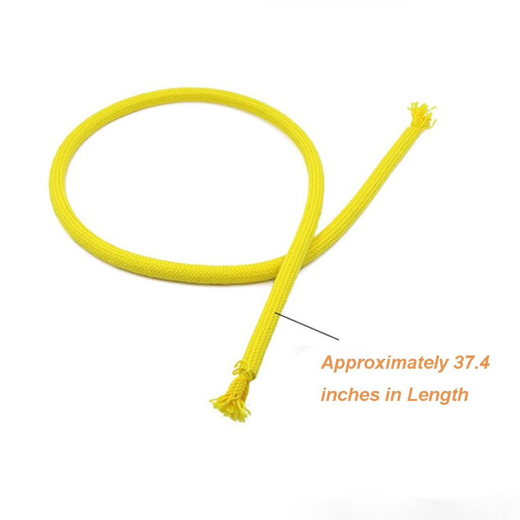 Ovewibi Stiff Rope Magic Trick – Transform Flexible Rope to Rigid Stick for Stage Comedy & Party Magic (White)