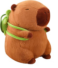 OZIF 10-Inch Capybara Plush with Turtle Backpack - Soft Stuffed Animal Toy for Kids