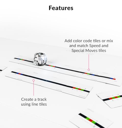 Ozobot Color Code Magnets Special Moves Kit - 18 Tile Coding Set for Kids Ages 3+