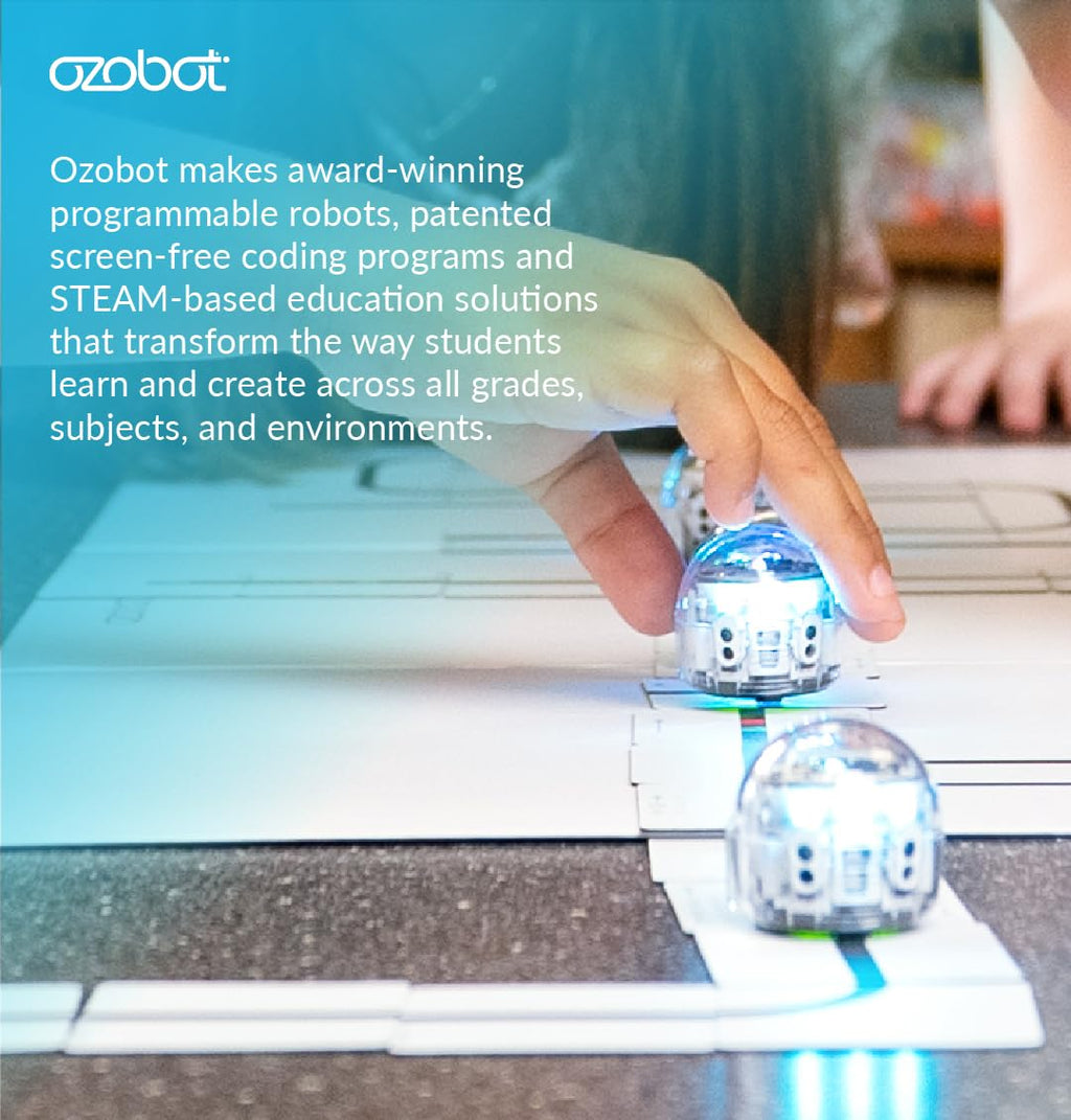 Ozobot Color Code Magnets Special Moves Kit - 18 Tile Coding Set for Kids Ages 3+