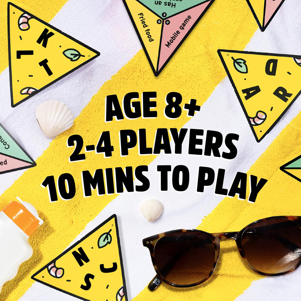 P for Pizza Card Game by Big Potato: Fast-Paced Word Association Fun for Family Game Night