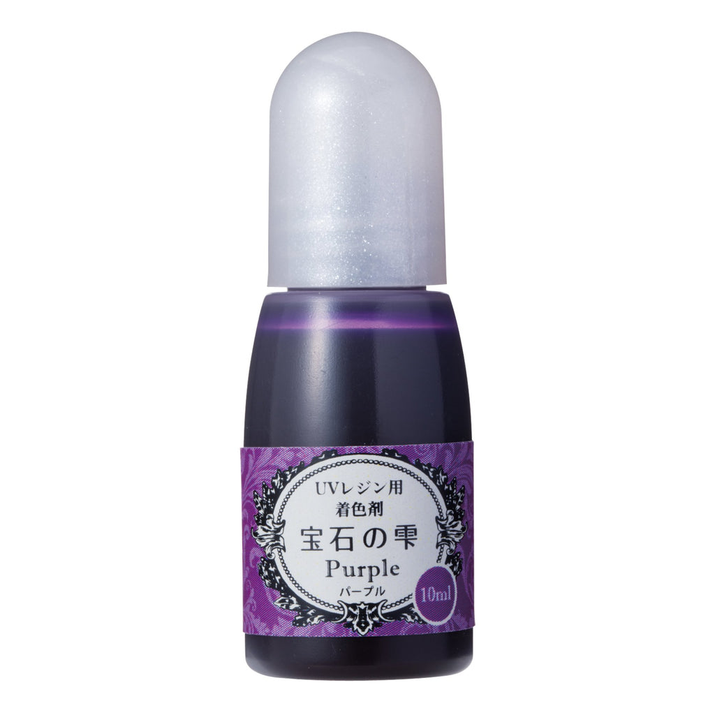 Padico 403042 Resin Colorant – Purple Berry 0.3 fl oz (10 ml) UV Resin Dye Made in Japan