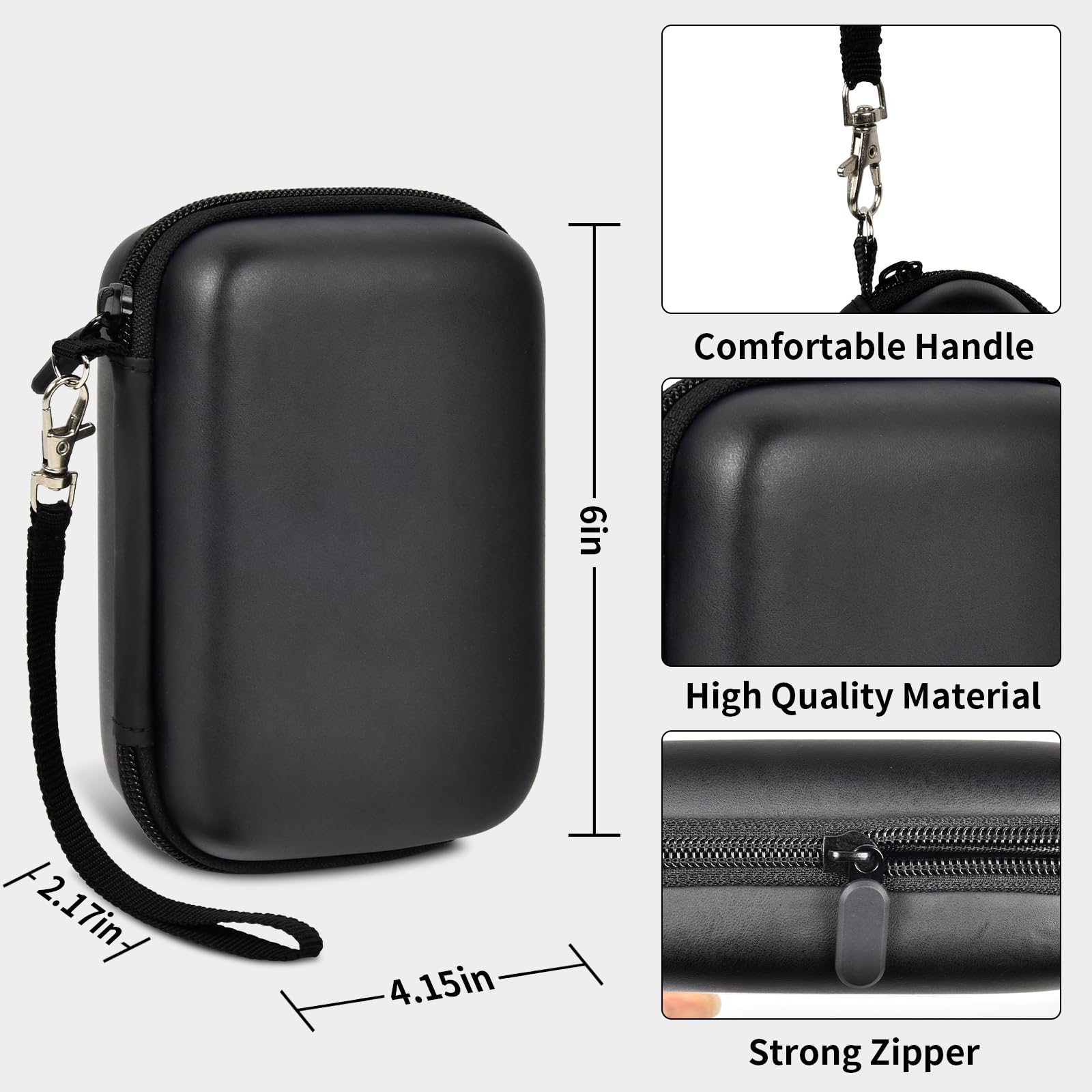 PAIYULE Travel Case for R36S / RG353V / RG353VS / Game Boy Retro Handheld Console Storage Bag