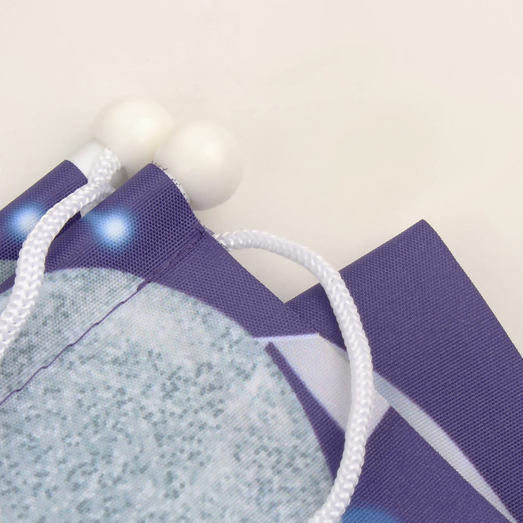 PAKBOOM Happy 17th Birthday Banner - 1x5.9 ft Blue Yard Sign Door Banner for 17th Birthday Party Decorations