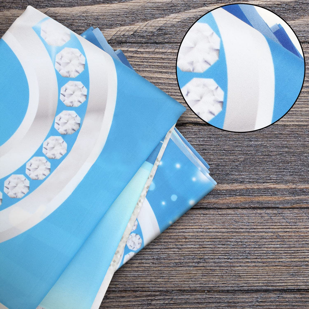 PAKBOOM Happy 17th Birthday Door Cover & Porch Banner Set, Blue – 2-Piece Polyester Party Decorations for Men