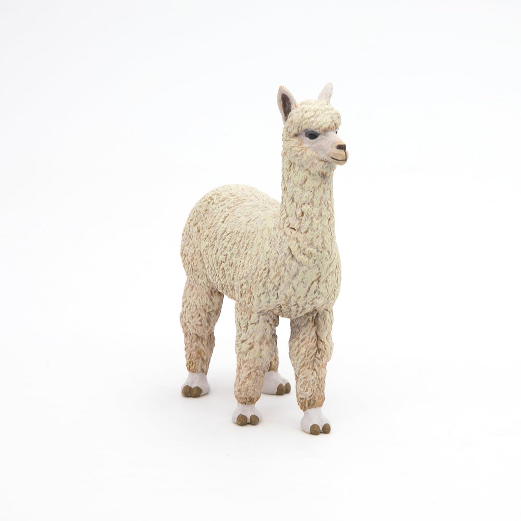 Papo Alpaca Figure – Hand-Painted Wild Life Collectible Toy for Ages 3+