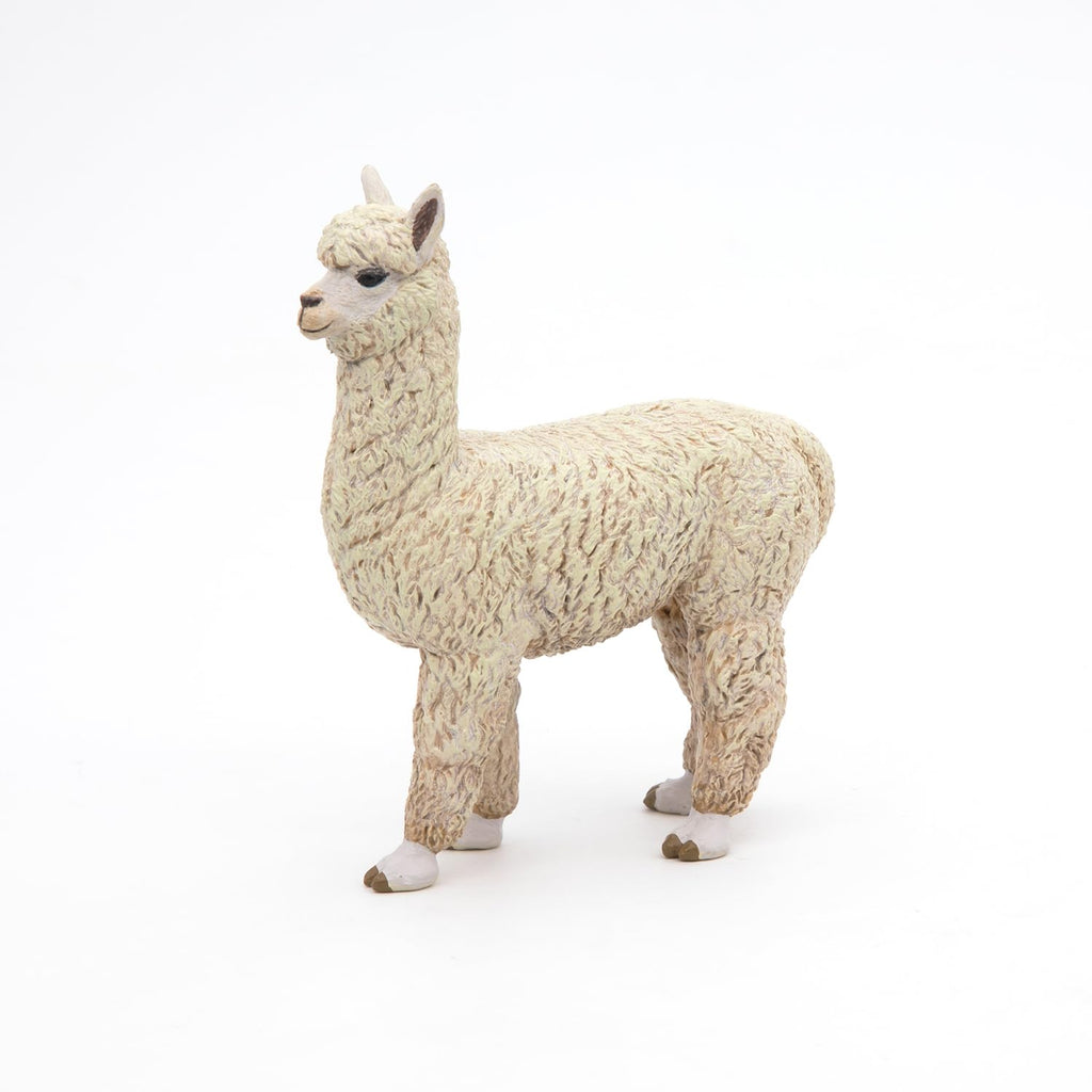 Papo Alpaca Figure – Hand-Painted Wild Life Collectible Toy for Ages 3+
