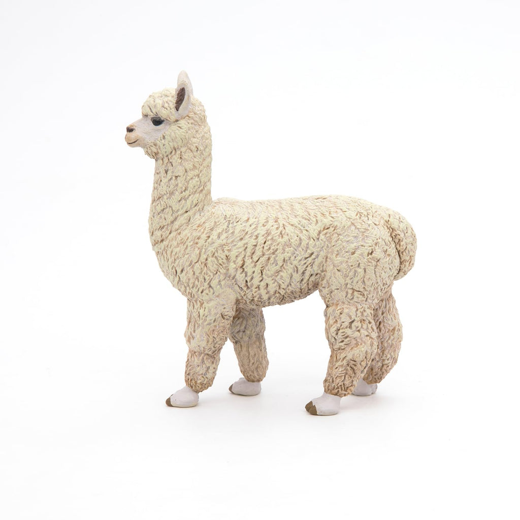 Papo Alpaca Figure – Hand-Painted Wild Life Collectible Toy for Ages 3+