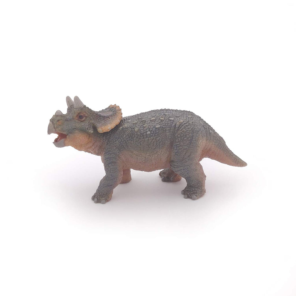 Papo Baby Triceratops Figure – Hand-Painted Plastic Dinosaur Toy