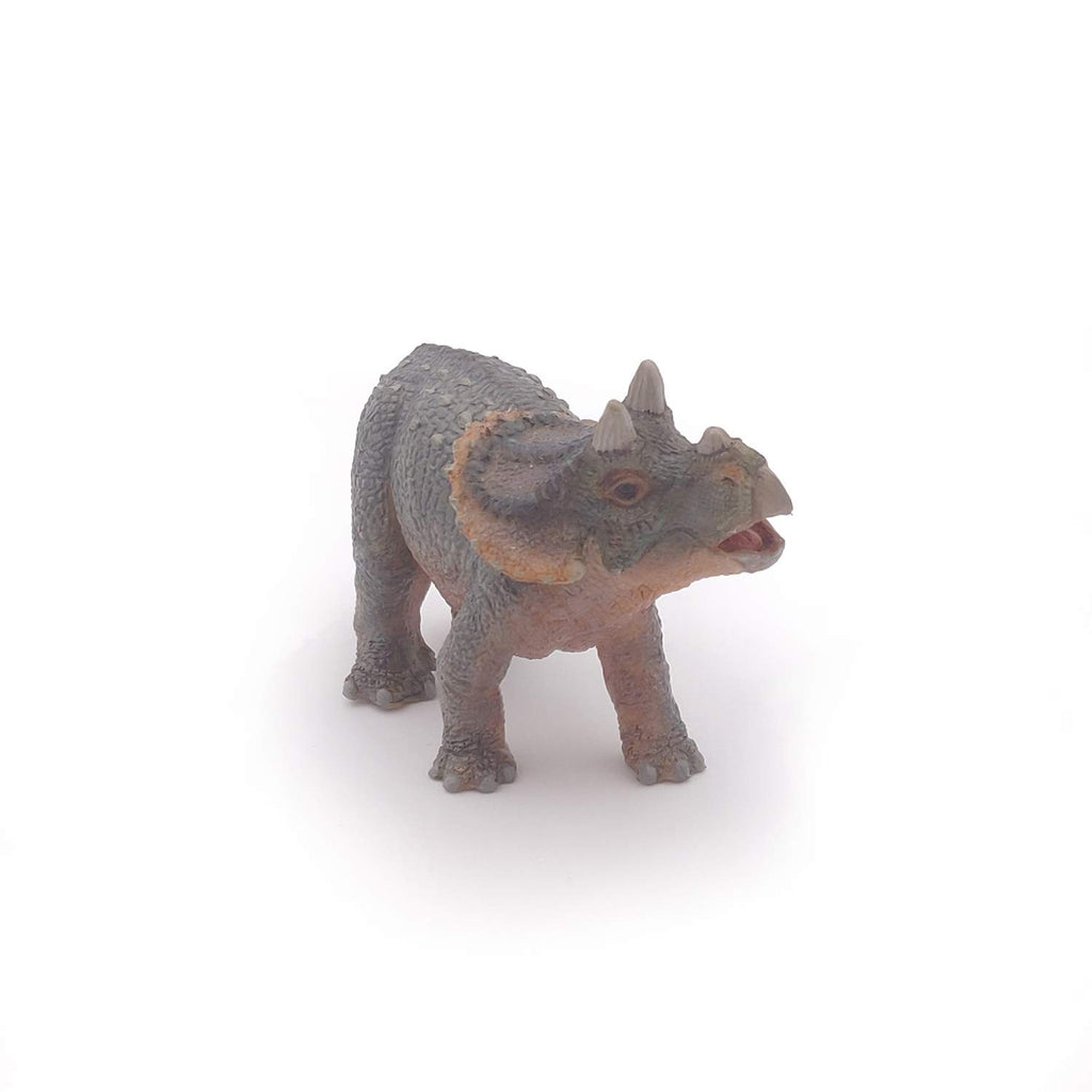Papo Baby Triceratops Figure – Hand-Painted Plastic Dinosaur Toy