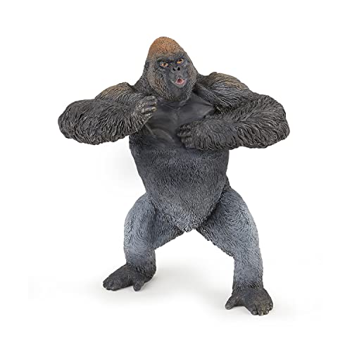 Papo Mountain Gorilla Figurine – Realistic Wild Life Collectible for Ages 3+
